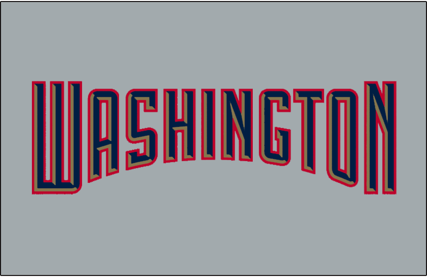 Washington Nationals 2005-2008 Jersey Logo iron on paper